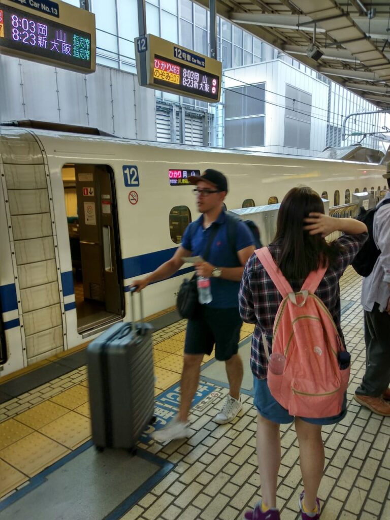 traveling ke jepang shinkansen