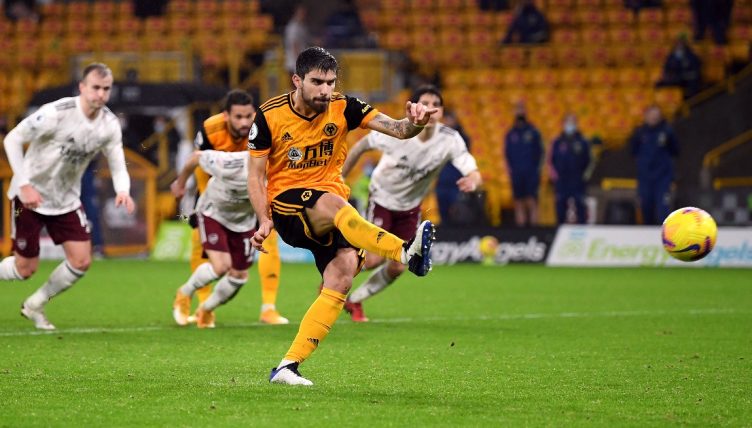 Ruben Neves Lawan Arsenal