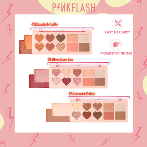pinkflash face palette china murah