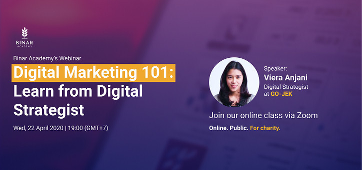 kursus Online Digital Marketing, Plus disalurkan kerja!