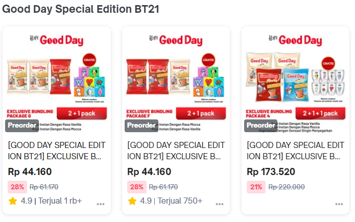 Good Day Special Edition BT21