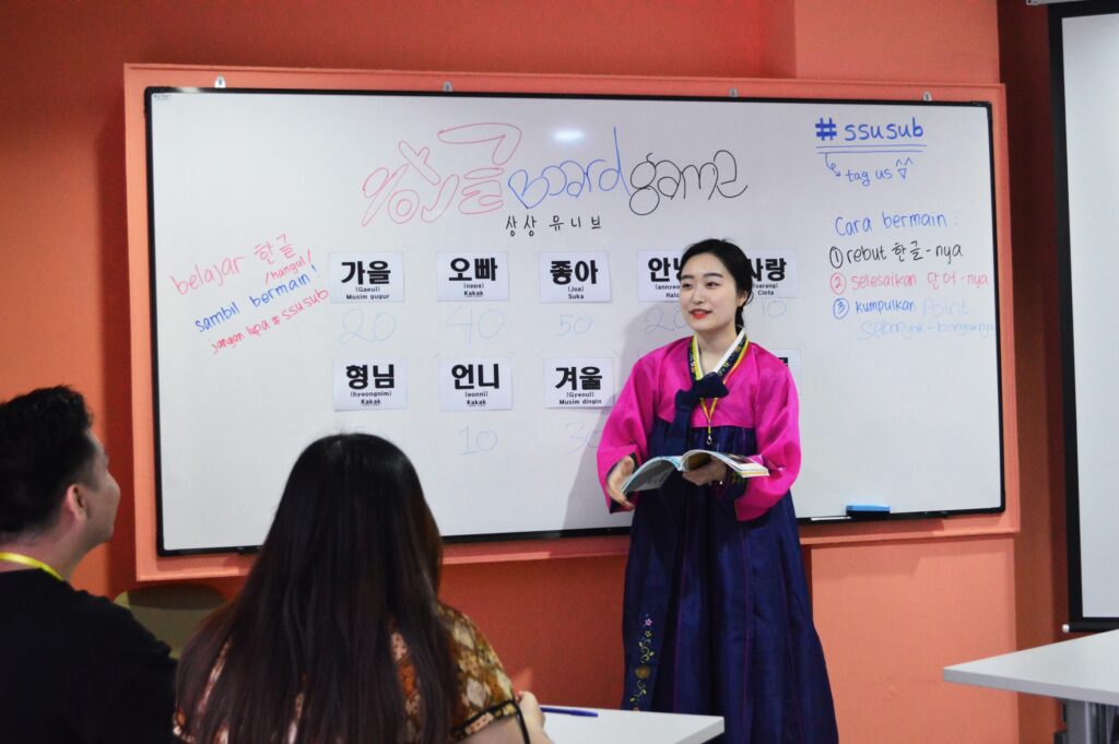 Kelas Kursus Bahasa Korea
