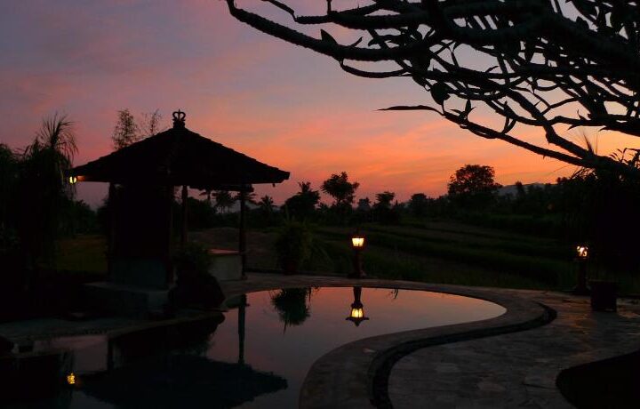 Sunset at Cabe Bali Villa