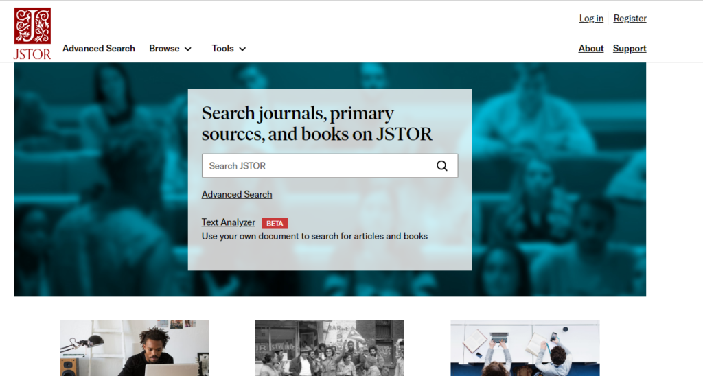 JSTOR jurnal untuk skripsi