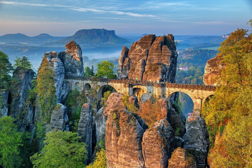 Tempat Wisata di Jerman Jembatan Bastei