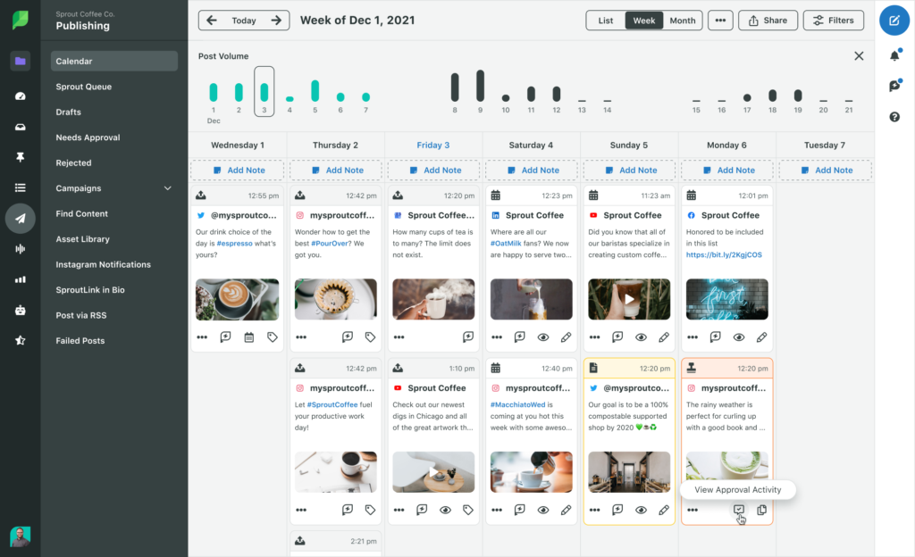 Schedule Sprout Social