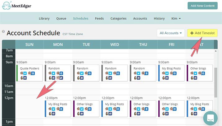 Schedule MeetEdgar Tool