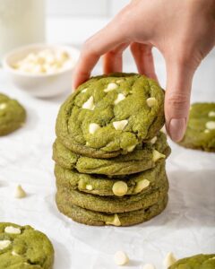 Resep kue kering Matcha cookies