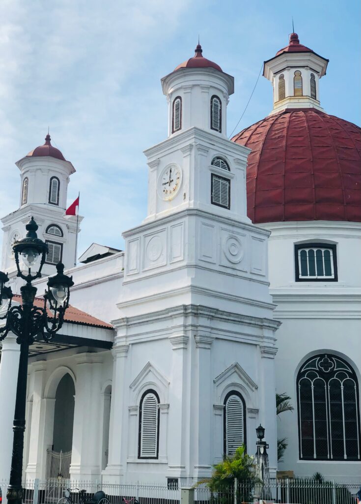 Gereja Blenduk di Kota Lama Semarang