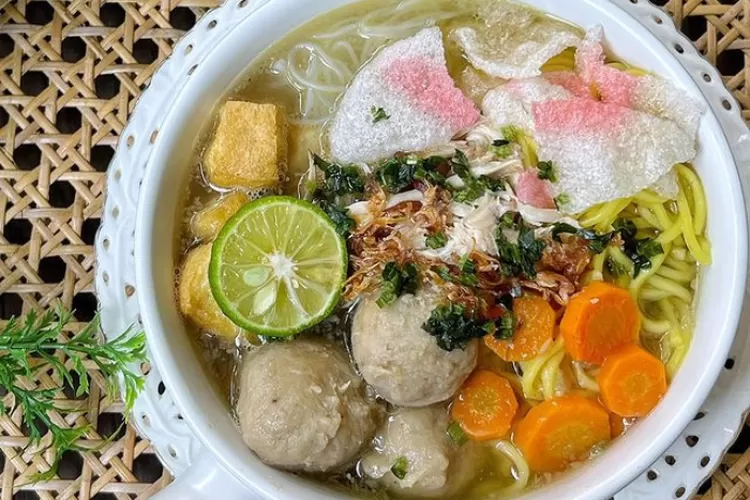 Makanan Batak Mie Sop Medan