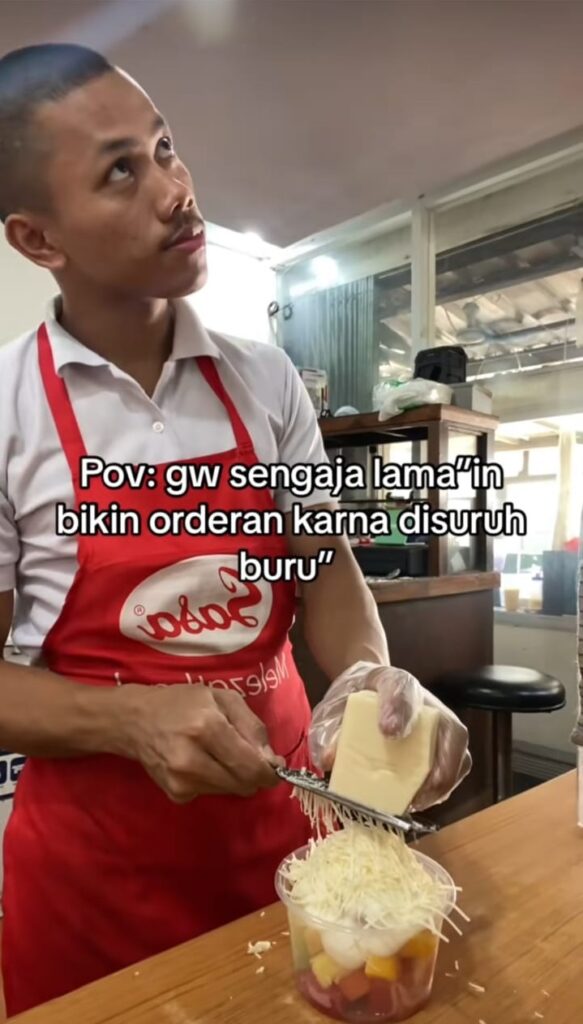 Bang Ucup Sebagai Penjual Gen Z yang Menjual Sesuai Mood