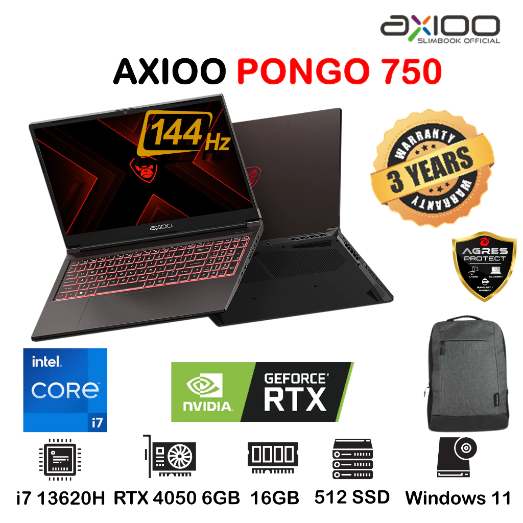 Laptop Gaming Axioo Pongo 750