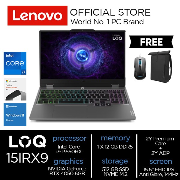 Laptop Gaming Lenovo LOQ 15IRX9