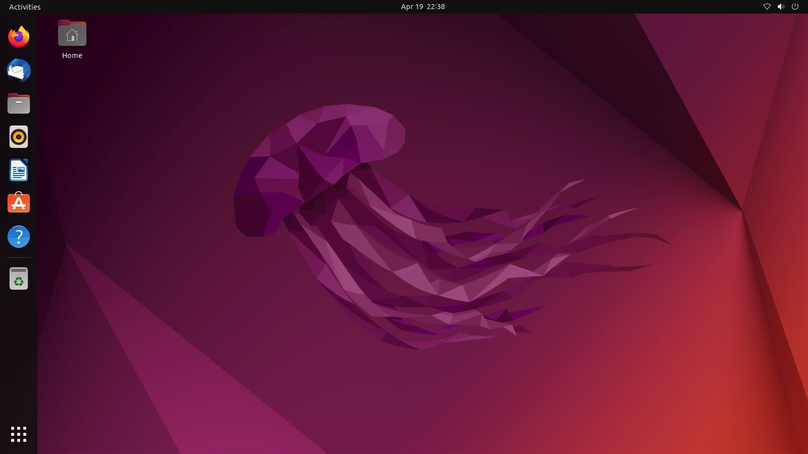 Ubuntu Desktop Screenshot