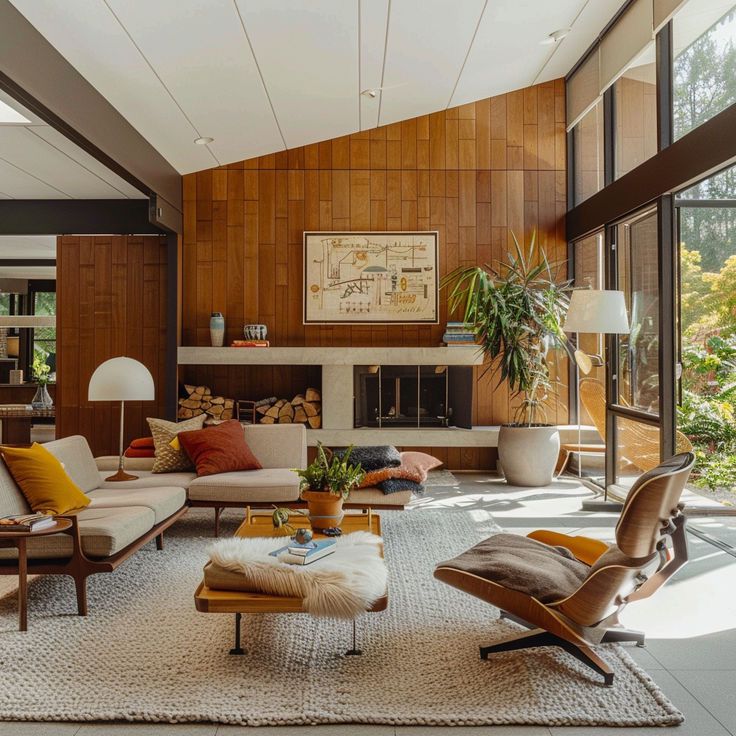 Mid Century Modern Style House