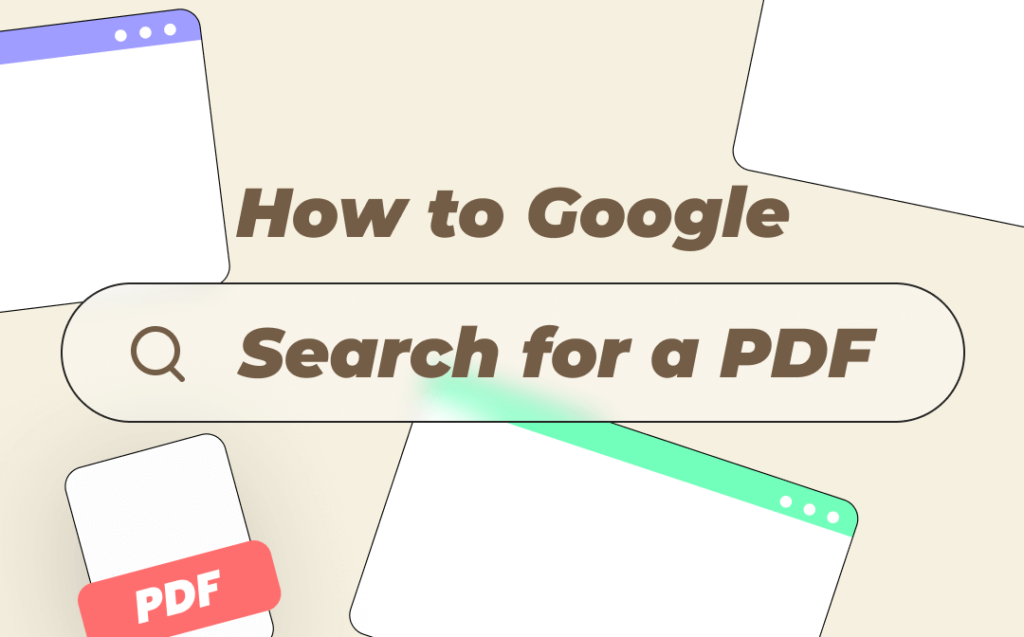 Gambar mengenai cara mencari pdf di google (how to google search for a pdf).