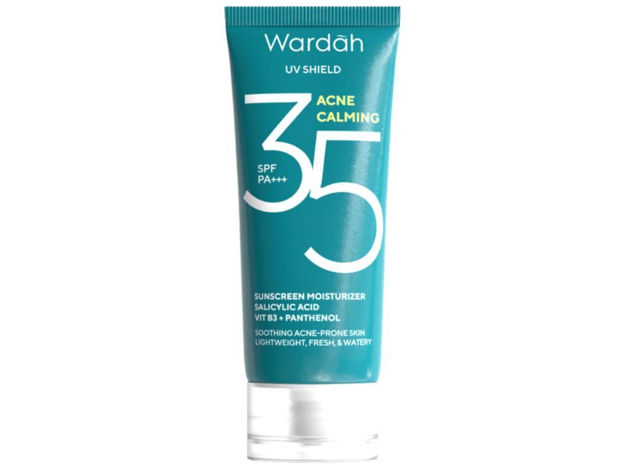 sunscreen spf 35 wardah uv shield acne calming