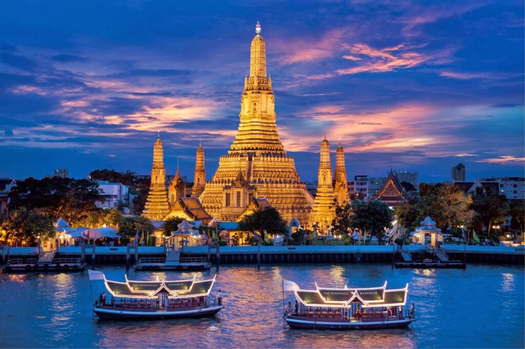 Destinasi wisata tahun 2025, Bangkok, Thailand, liburan