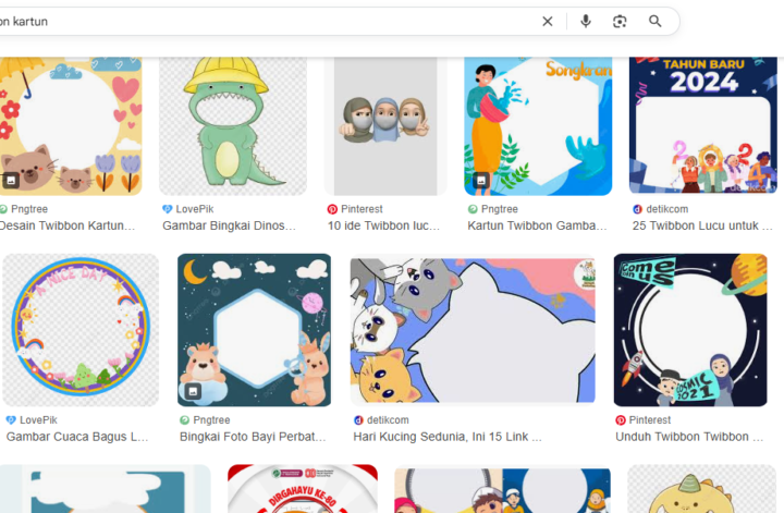halaman contoh desain template twibbon