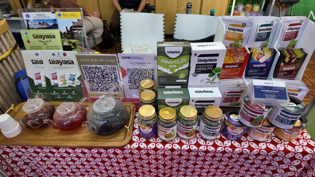 Teayasa Artisan Tea di Sial Interfood Exhibition Jakarta