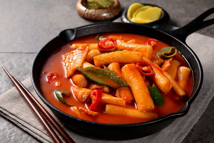 source: kompas.com/makanan korea/Tteokbokki