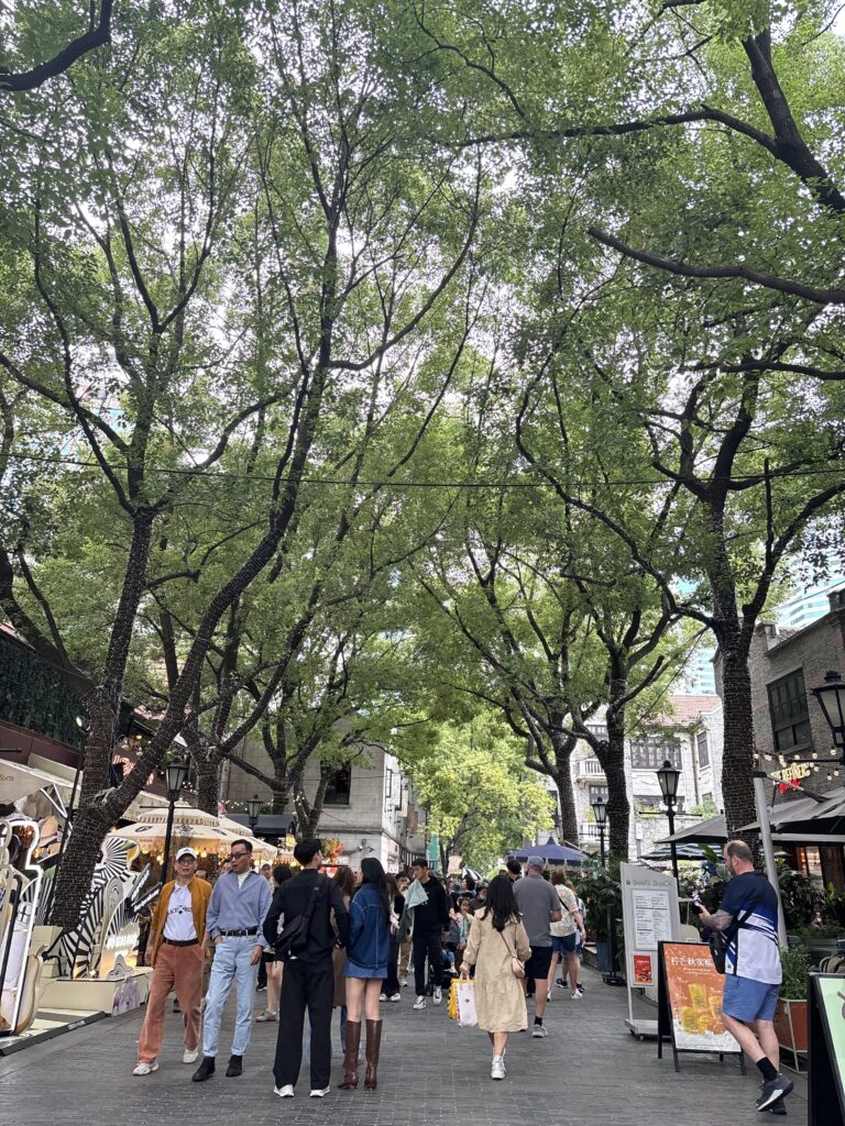 salah satu spot turis di Xintiandi, Shanghai