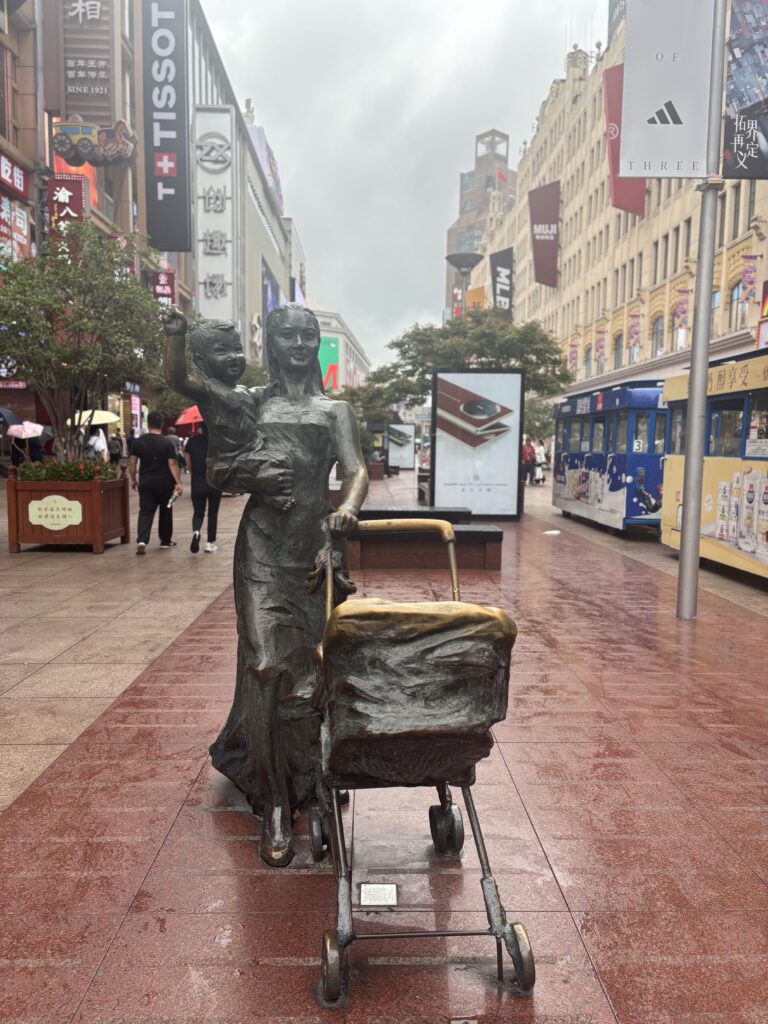 Shopping area Nanjing road