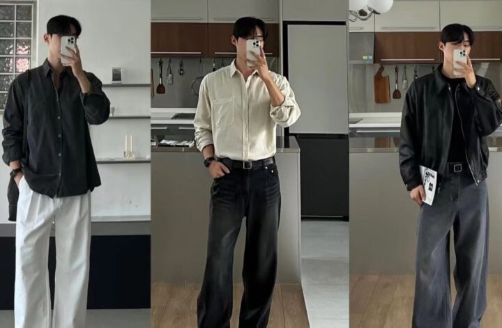 inspirasi korean style pria dengan tips outfit minimalis dan clean look