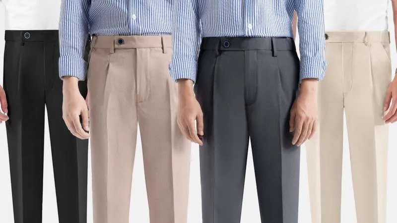 celana ankle pants pria warna netral untuk gaya clean look dan outfit minimalis